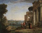 Claude Lorrain Aeneas-s Farewell to Dido in Carthago oil painting